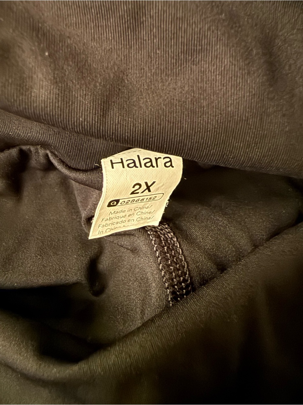 HALARA Black  double lined shorts - Picture 3 of 3
